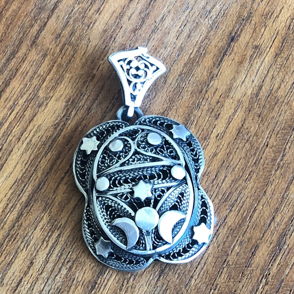 Sterling vintage pendant